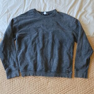 Topshop Charcoal Gray Sweatshirt